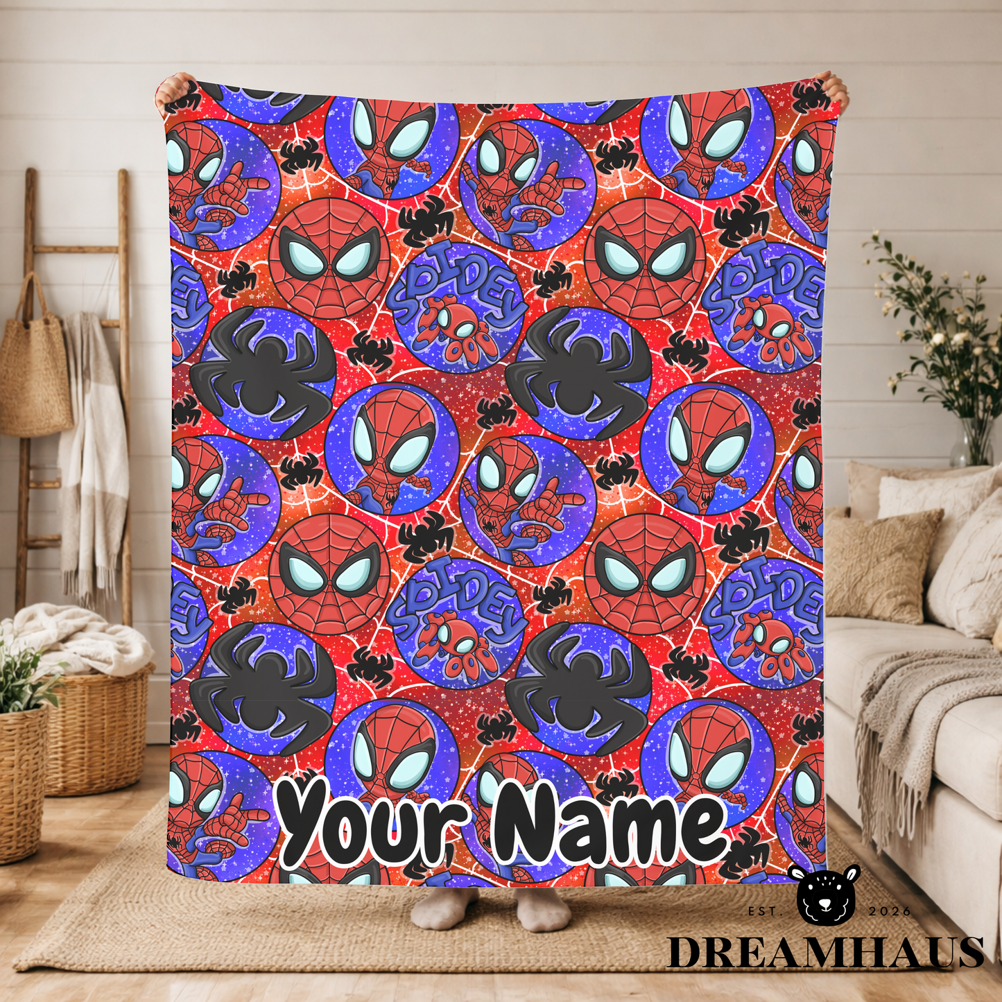 PRE-ORDER - Spidey - Throw Blanket