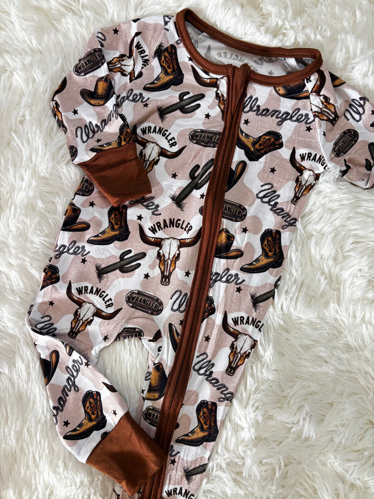 Little Wrangler - Zip Romper