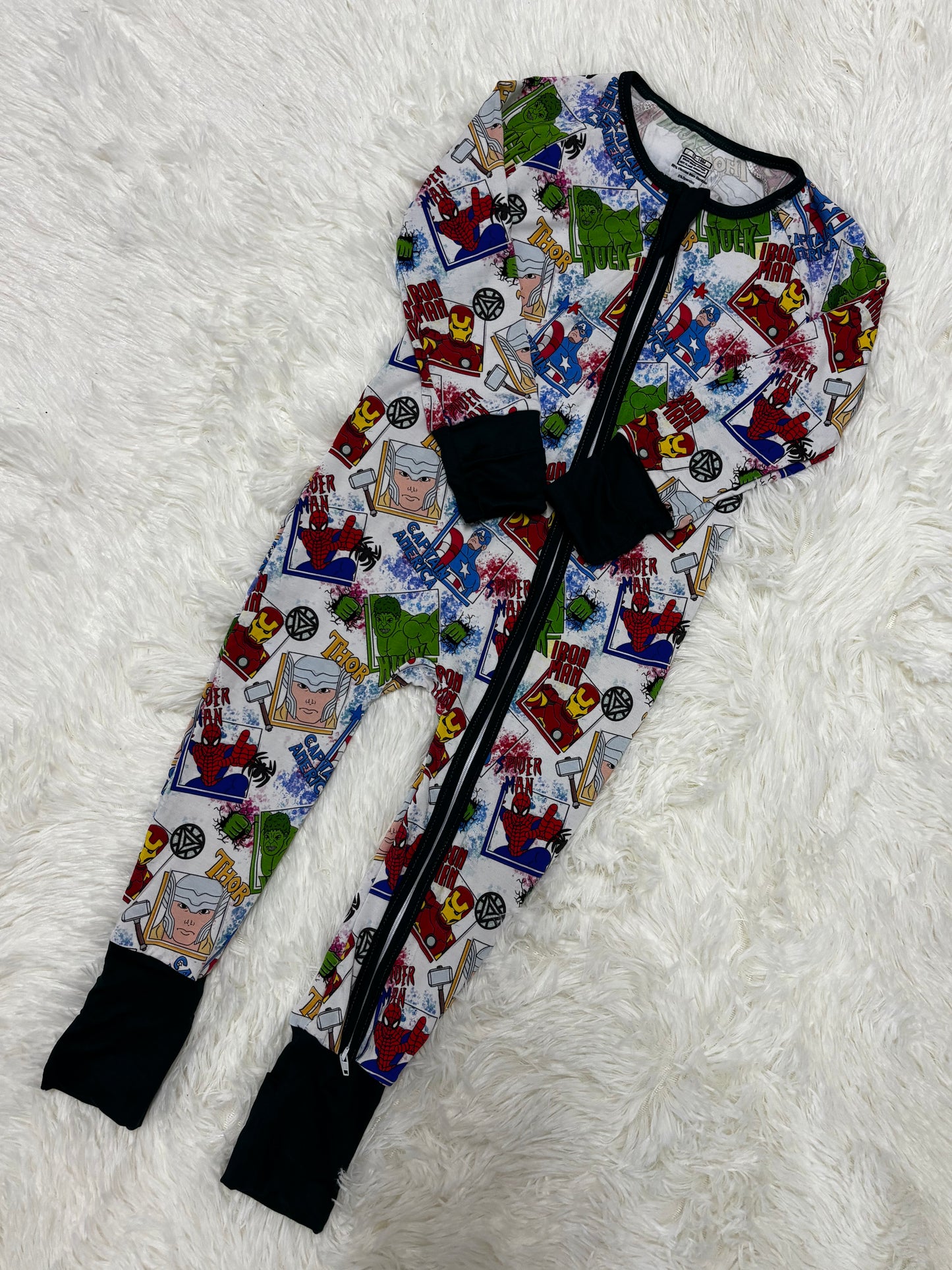 Super Squad - Zip Romper