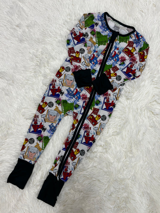 Super Squad - Zip Romper
