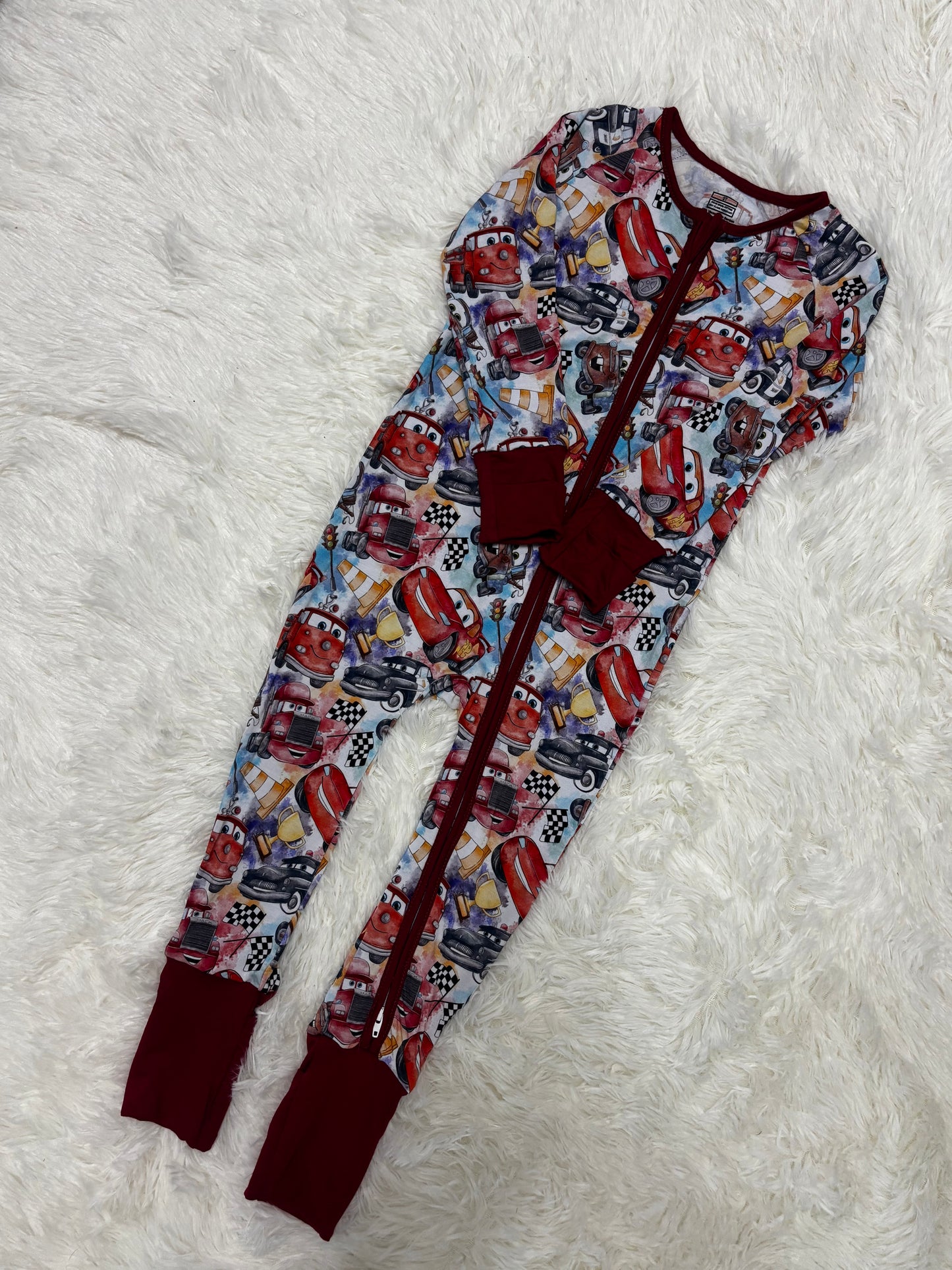 Little Racer - Zip Romper