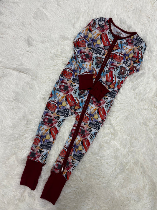 Little Racer - Zip Romper